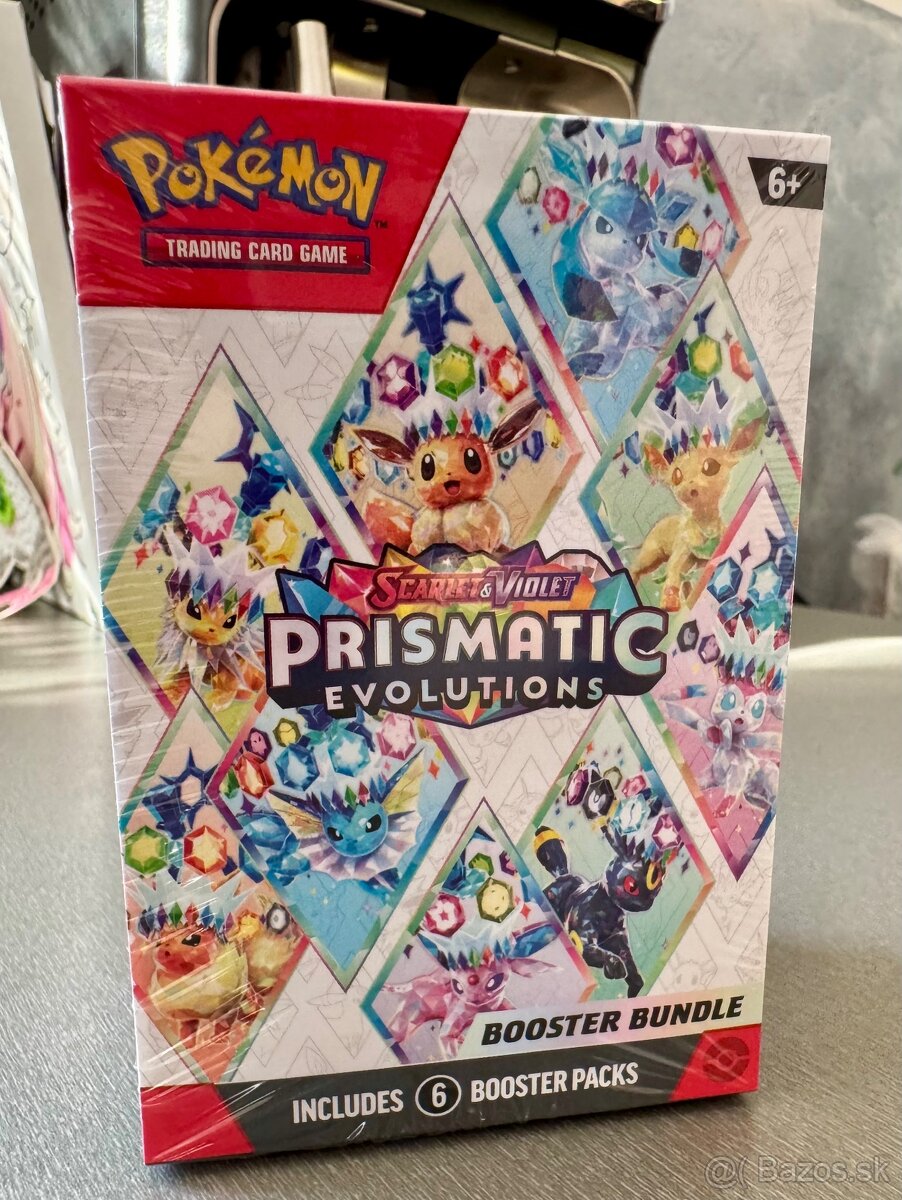POKÉMON TCG: SV8.5 PRISMATIC EVOLUTIONS - BOOSTER BUNDLE