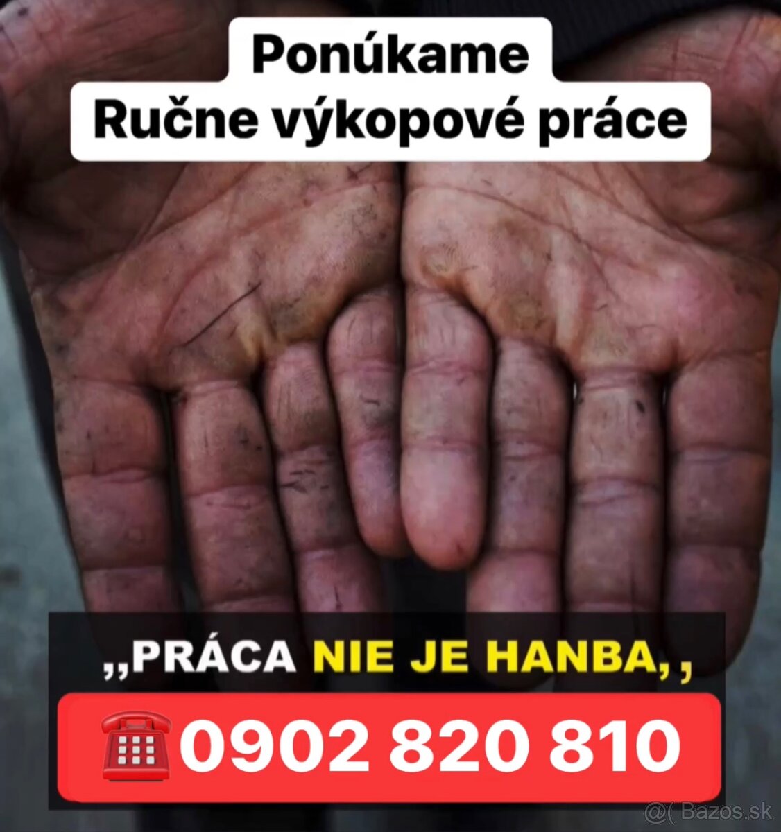 Ručne výkopové a búracie práce