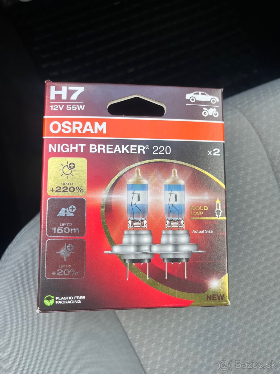 Žiarovky OSRAM Night breaker 220 H7