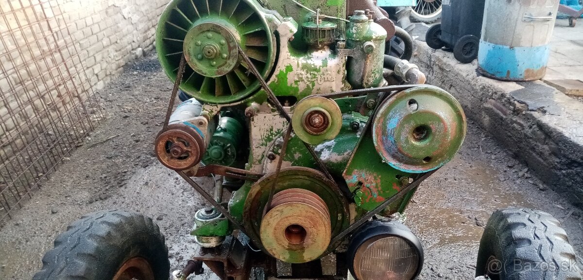 Traktor domácí výroby diesel