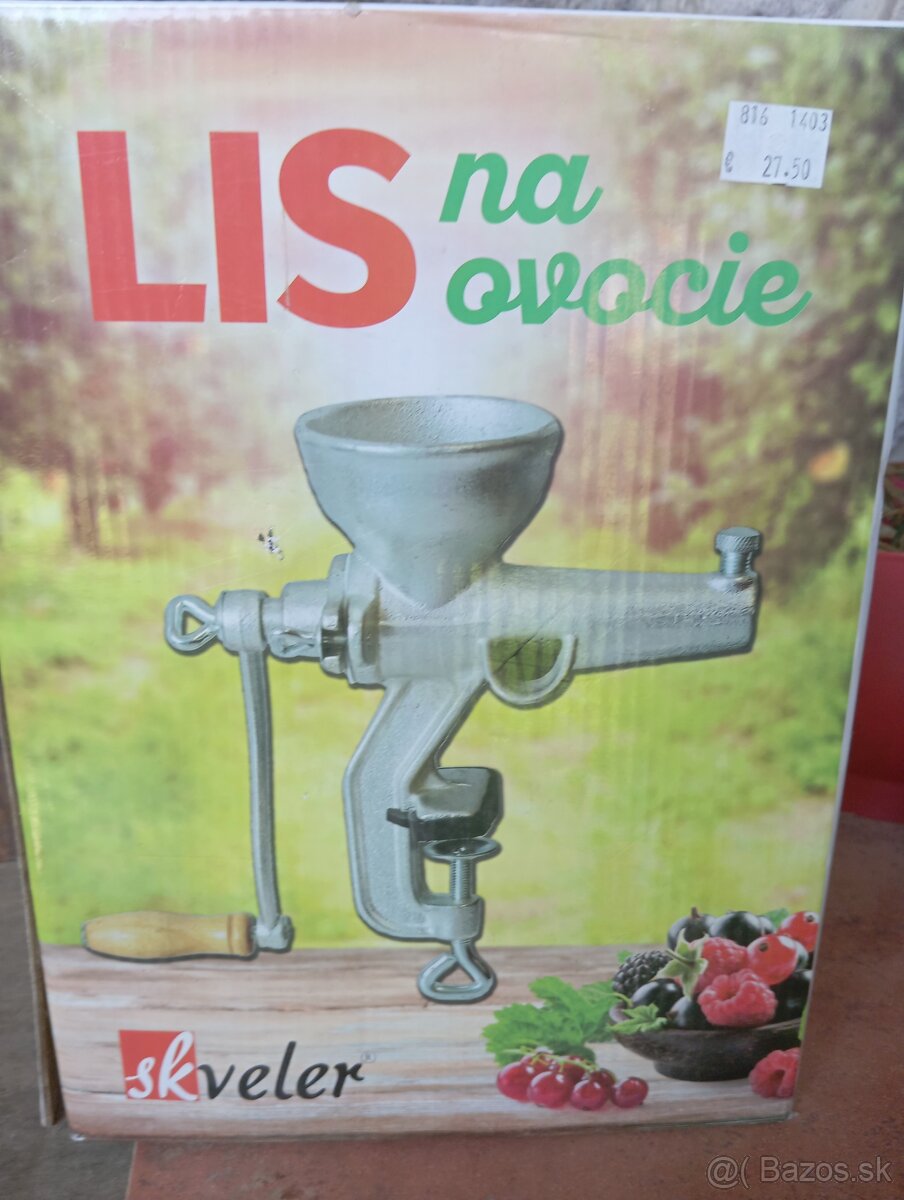 Ručný lis na ovocie