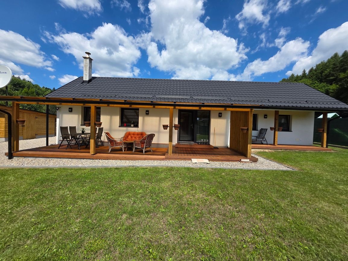 2-izbový rd 75 m2 + hos.budova, poz.1.104 m2,Dolná Breznica
