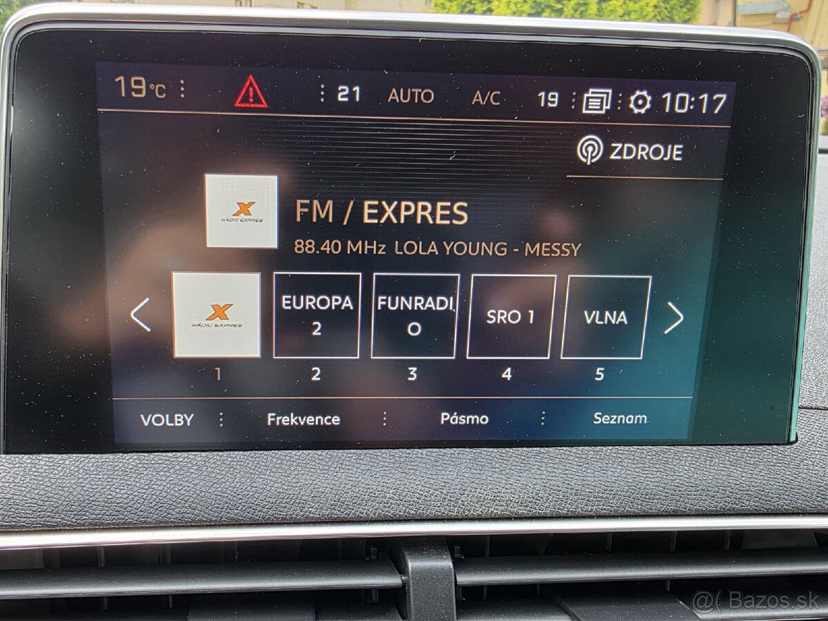 Komplet rádio peugeot 5008/3008