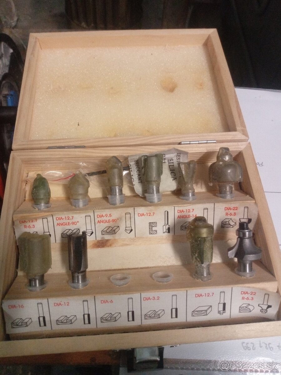 frezy do hornej frezky