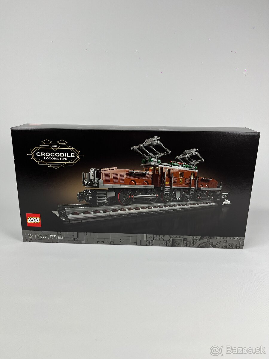 NOVÉ Lego 10277 Lokomotiva Krokodýl