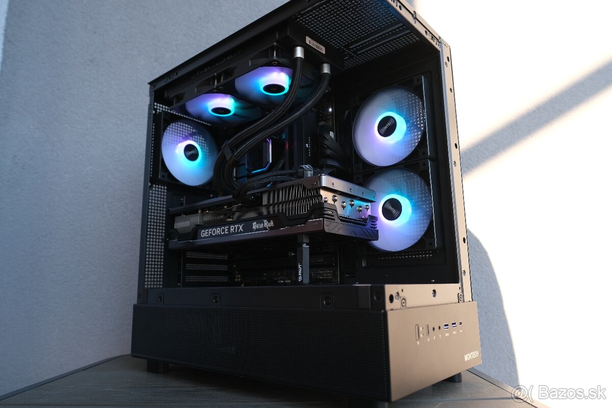 Herný PC, Ryzen 7 7800X3D, RTX 4070 Ti Super, 32GB RAM, SSD