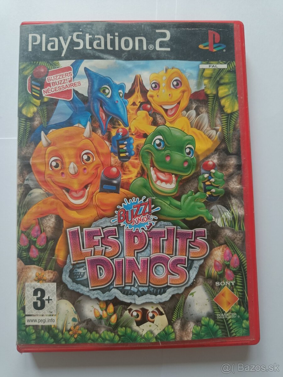 PS2 Buzz Junior: Monsterspass, Dino Den, Jungle Pary