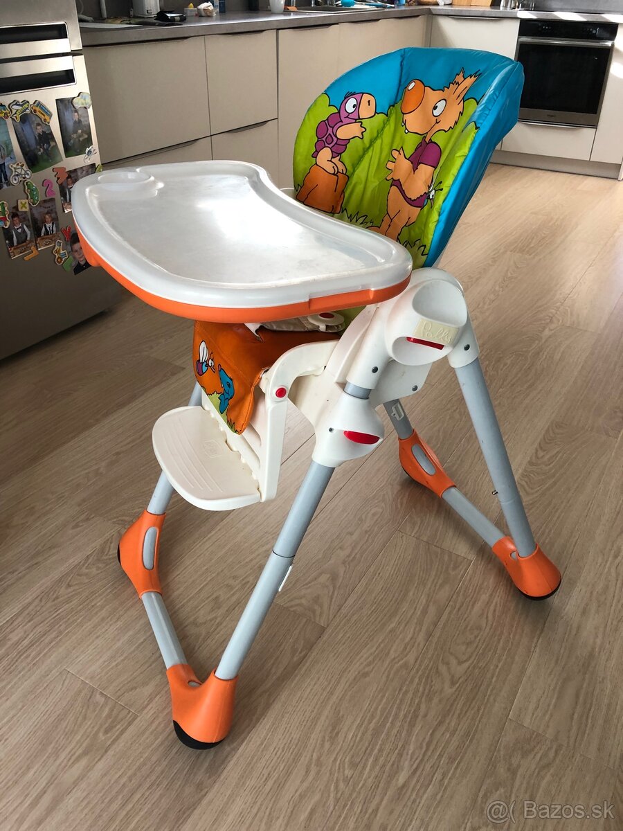 Jedálenska stolička chico polly 2in1