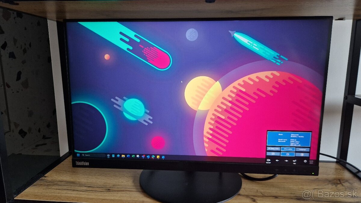 Predám 2K QHD LED monitor Lenovo ThinkVision P24h-10