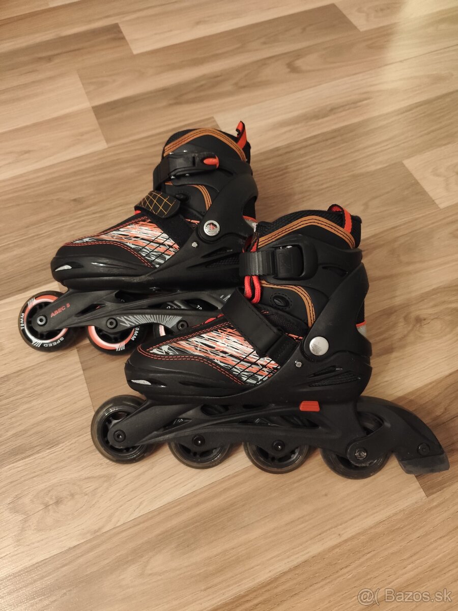 Detské kolieskové korčule