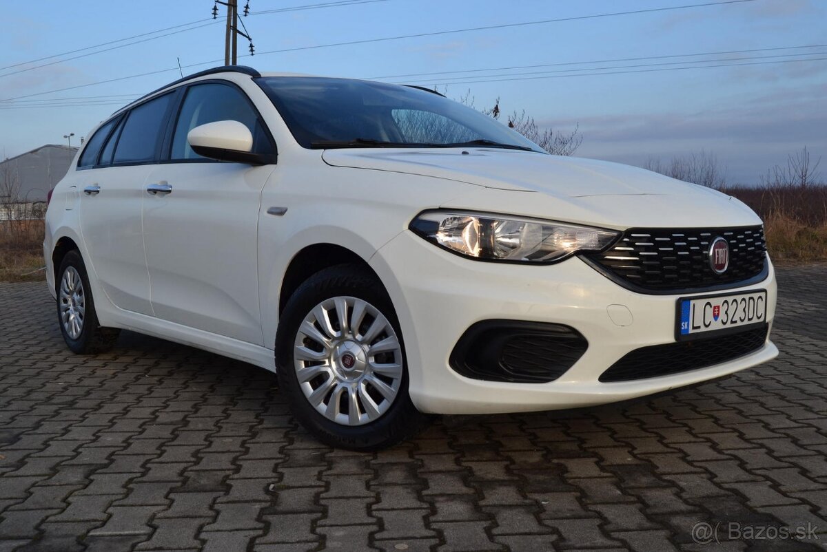 FIAT TIPO KOMBI 1.4i, BENZÍN + LPG, CÚVACÍ SENZOR, TEMPOMAT