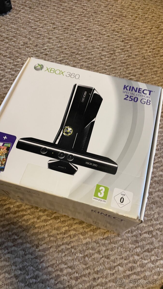 Xbox360s 250gb kinect