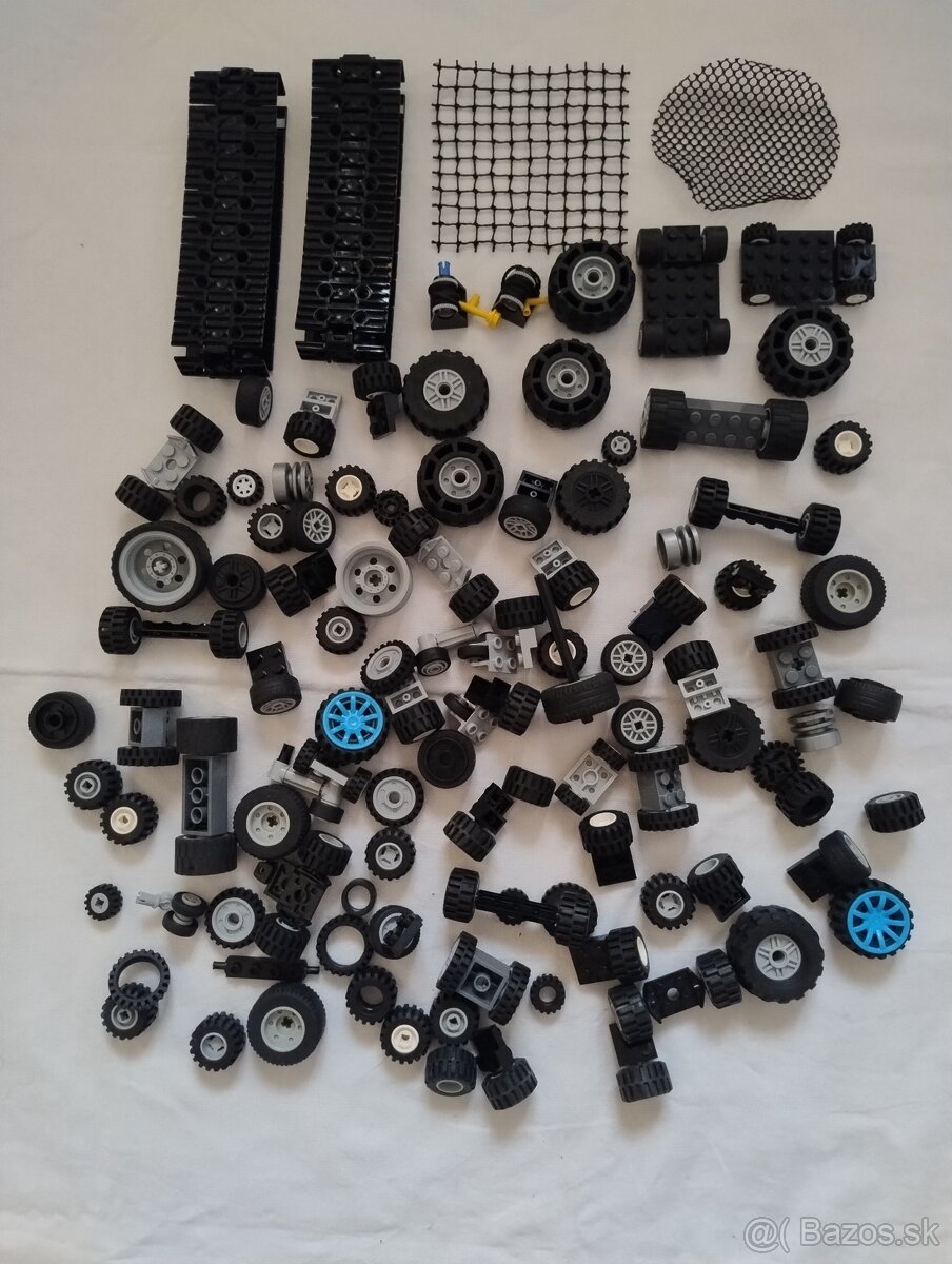 Lego kolesá - 513g