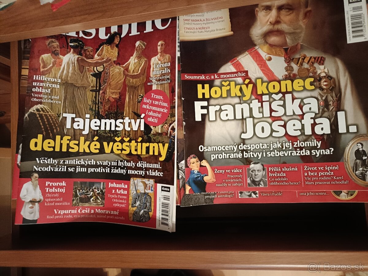 Zbierka časopisov Historie
