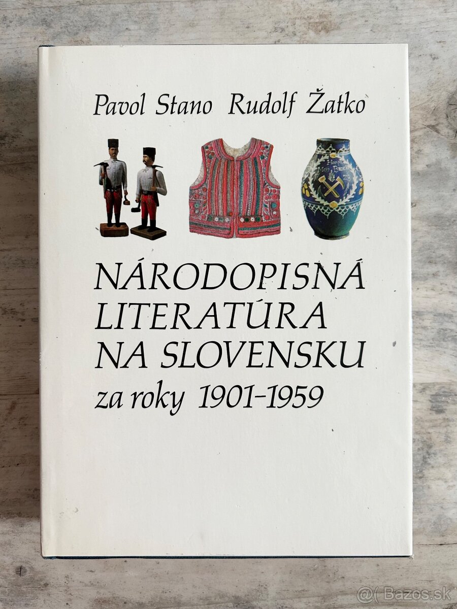 Národopisná literatúra na Slovensku za roky 1901 - 1959