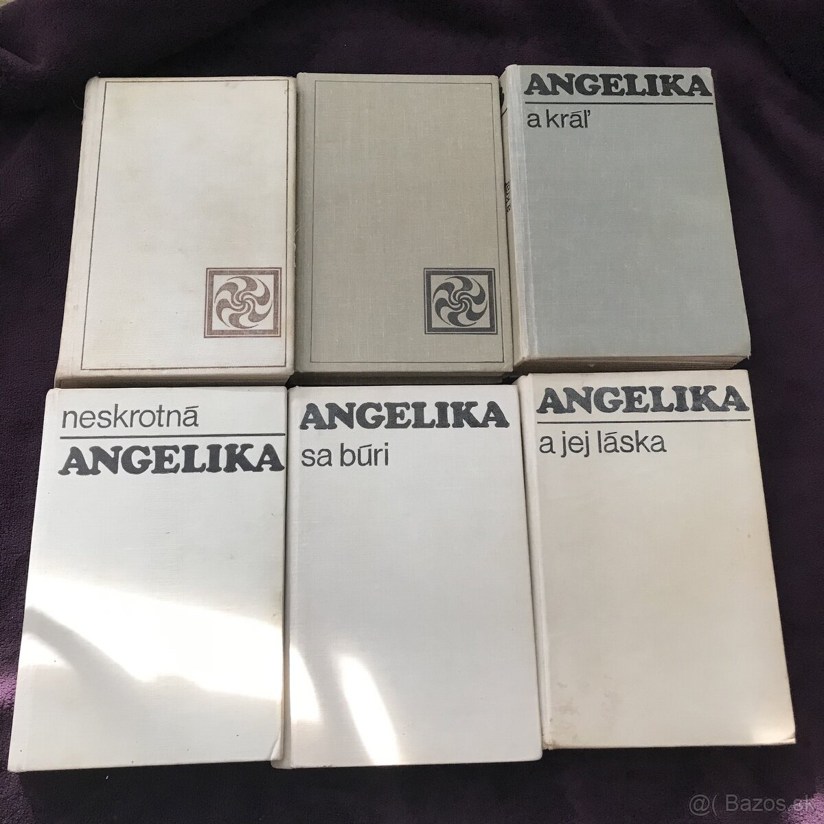 Angelika knihy 1-6 diel
