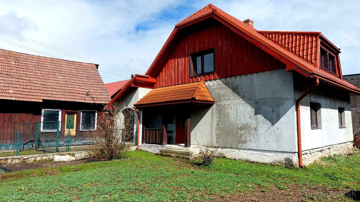 Rodinný domček v Novej Bystrici - prenájom