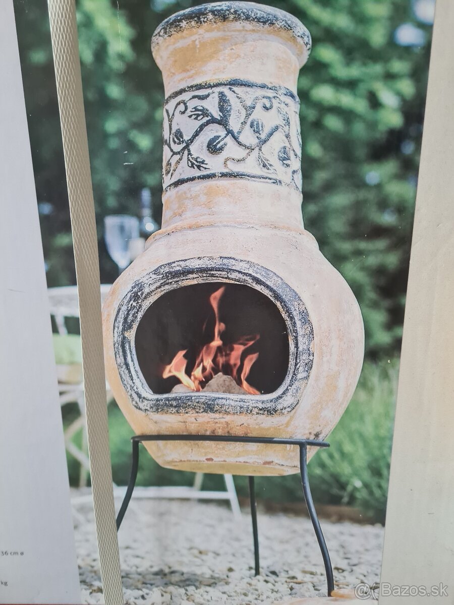 Hlinený záhradný krb LaHacienda Soledad