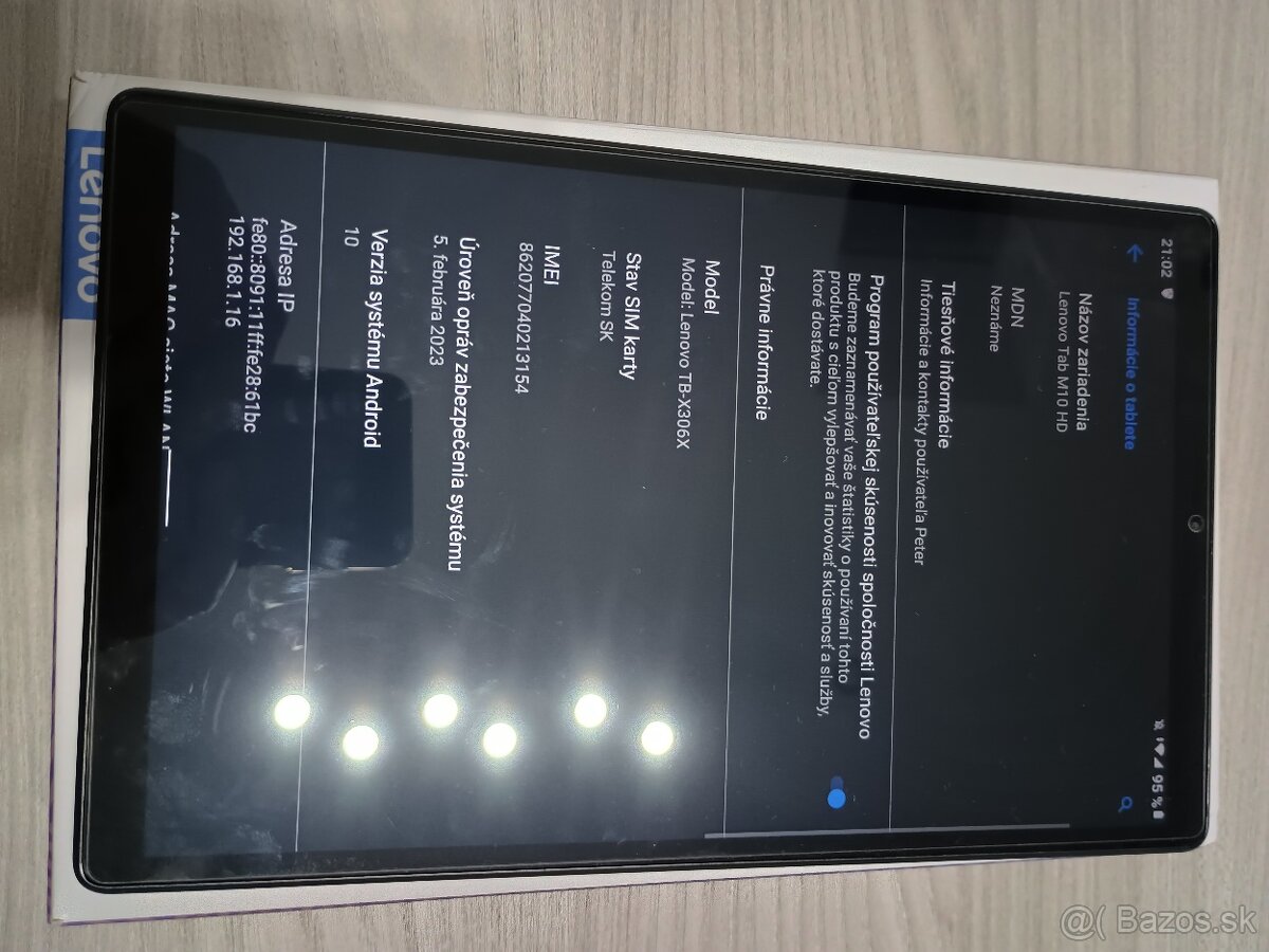 Lenovo Tab M10 HD