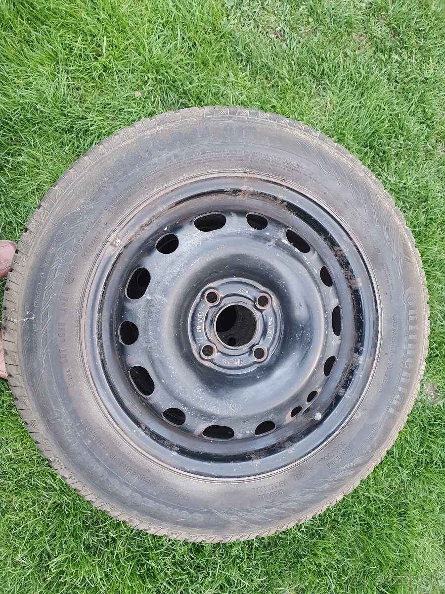 Predám letnú sadu 165/70 R14