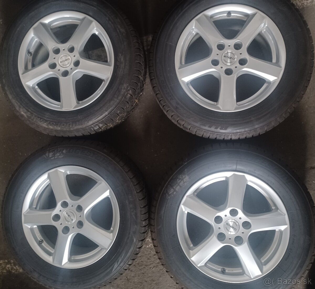 Alu disky R16 5x114,3 ENZO