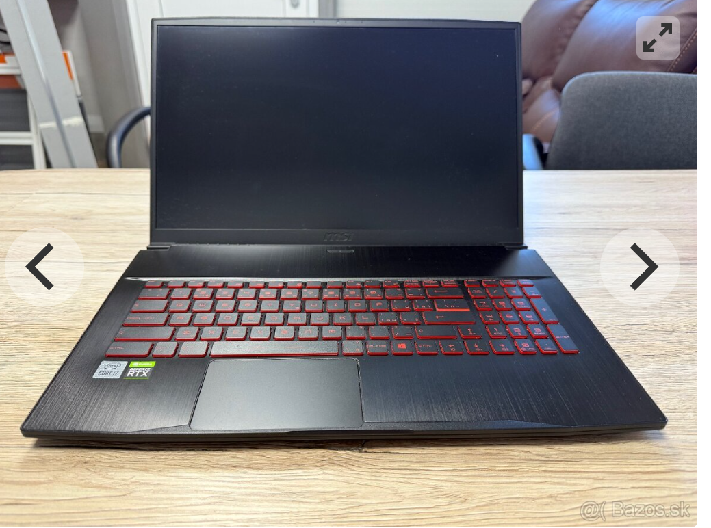 Pokazený MSI GF75 Thin 10UE-065CZ