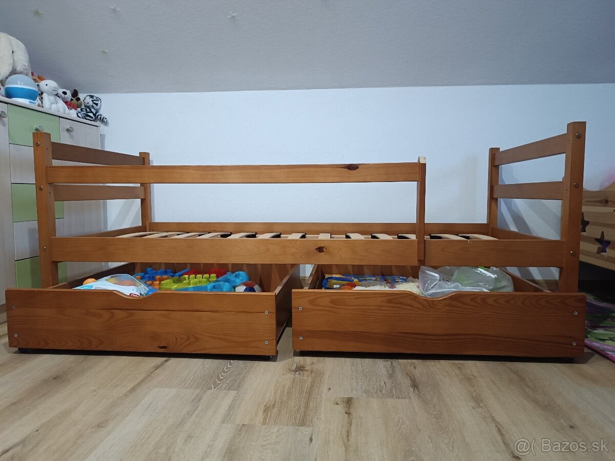 Predám detskú posteľ 185x80 bez matraca