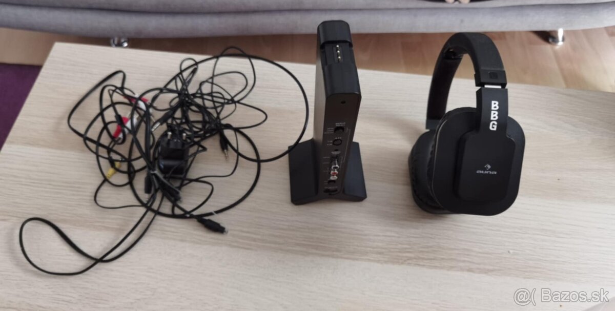 Auna Silencium, bezdrôtové slúchadlá, 20 m, 2,4 GHz, TV/HiFi