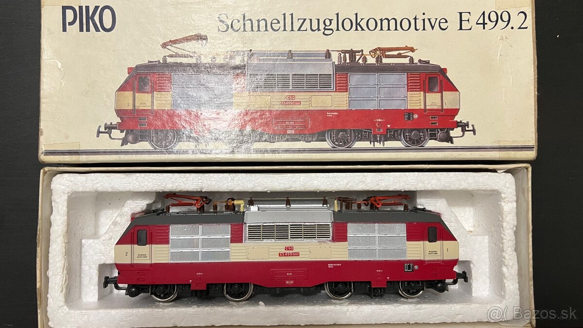 Predám lokomotívu H0 Piko E 499.2 ČSD