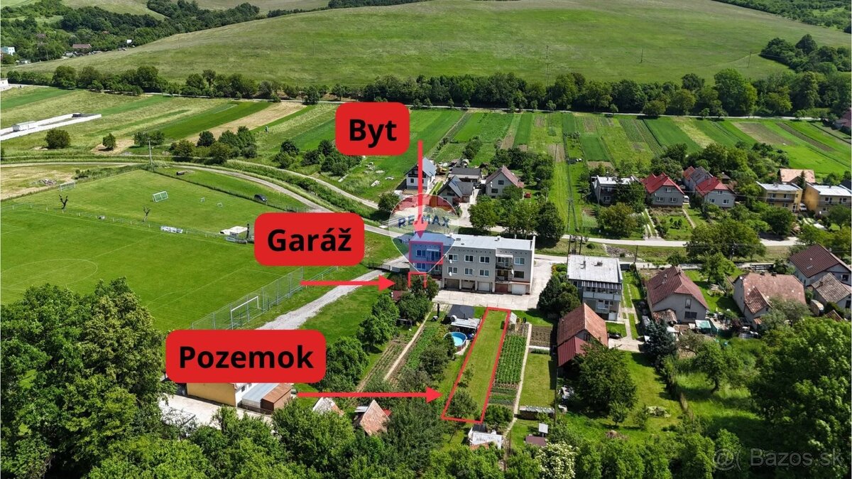 3- izbový byt s pozemkom a garážou - MIkušovce - 3D vir