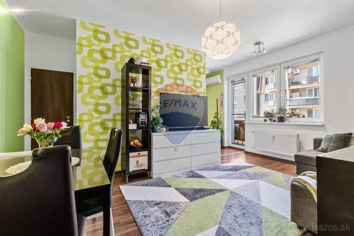 Predaj 2 izb. bytu s balkónom, Baltská ul., Bratislava - Pod