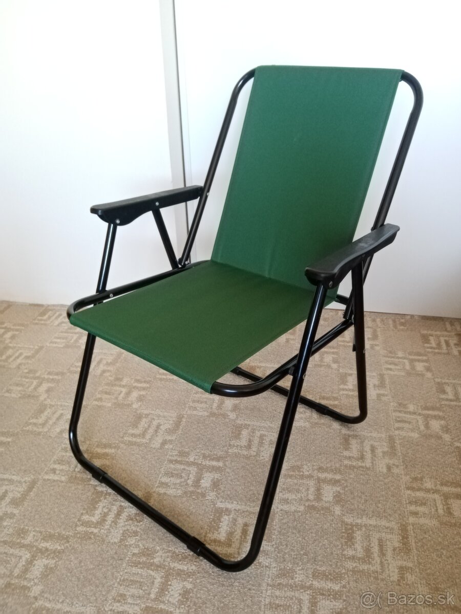 Kempingová skladacia stolička