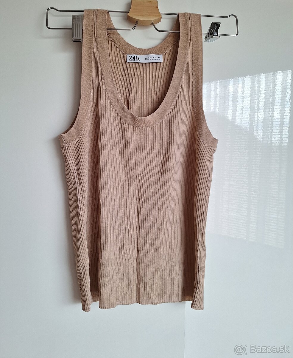 Zara nude tielko vel.S