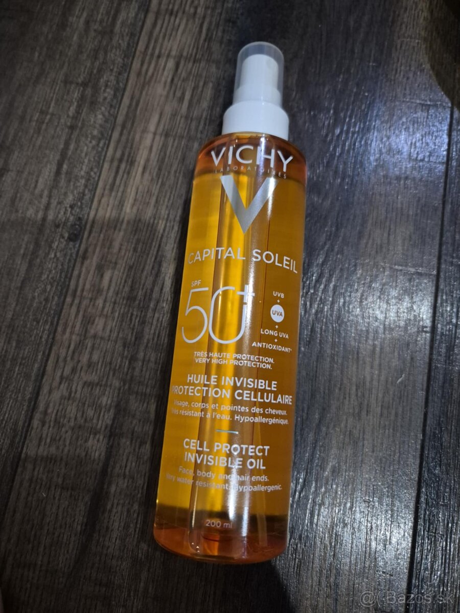 vichy opalovaci olej spf50