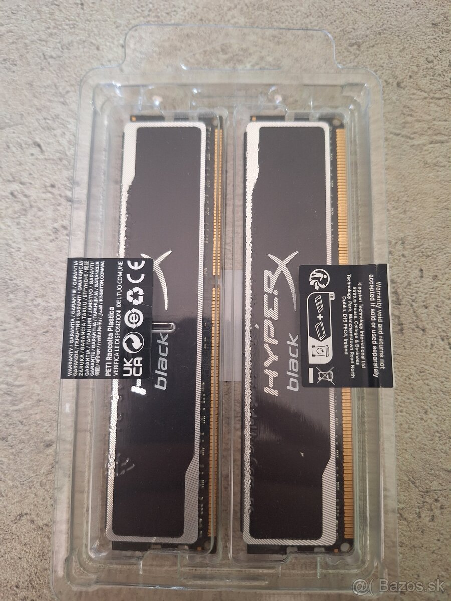 Predám ramky 2×8gb Kingston