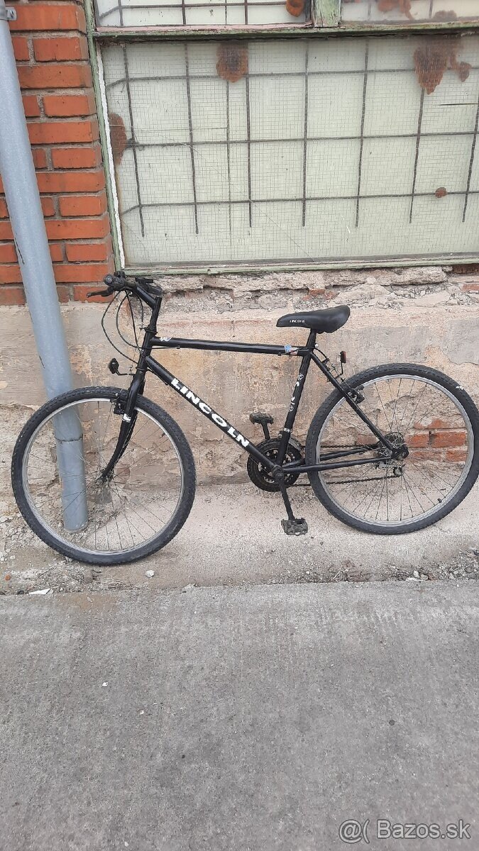 Predám Predám mestský bicykel LINCOLN – čierny