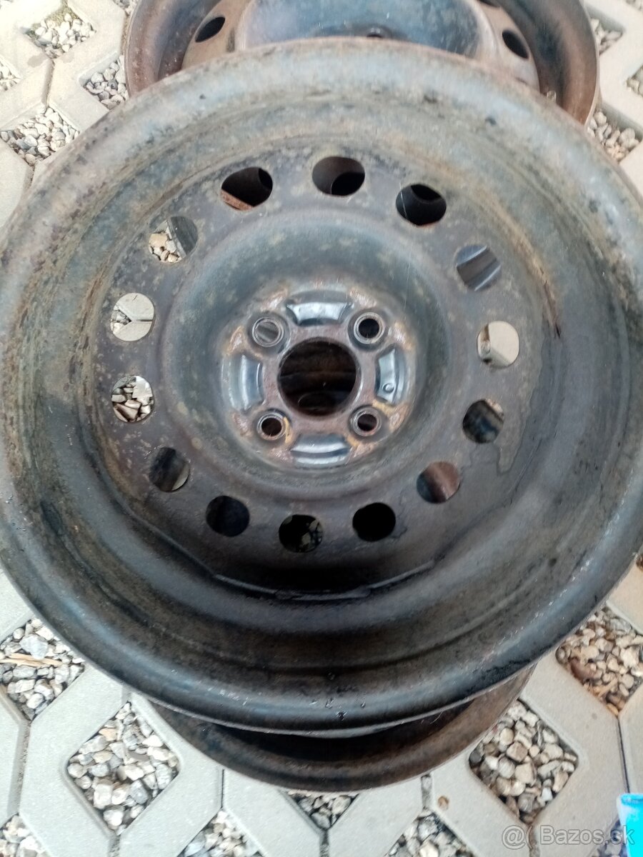 Plechové disky 4x100r15