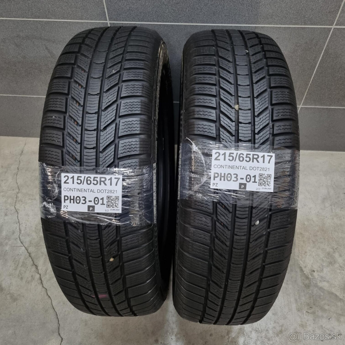 Zimné pneumatiky 215/65 R17 CONTINENTAL