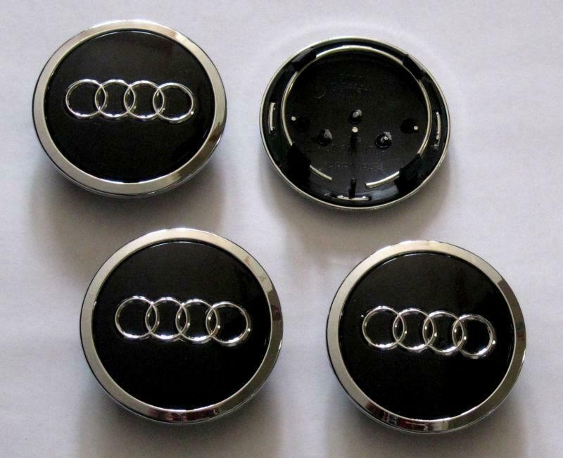 Stredové krytky/puklicky pre AUDI do Alu diskov 60,61, 69mm