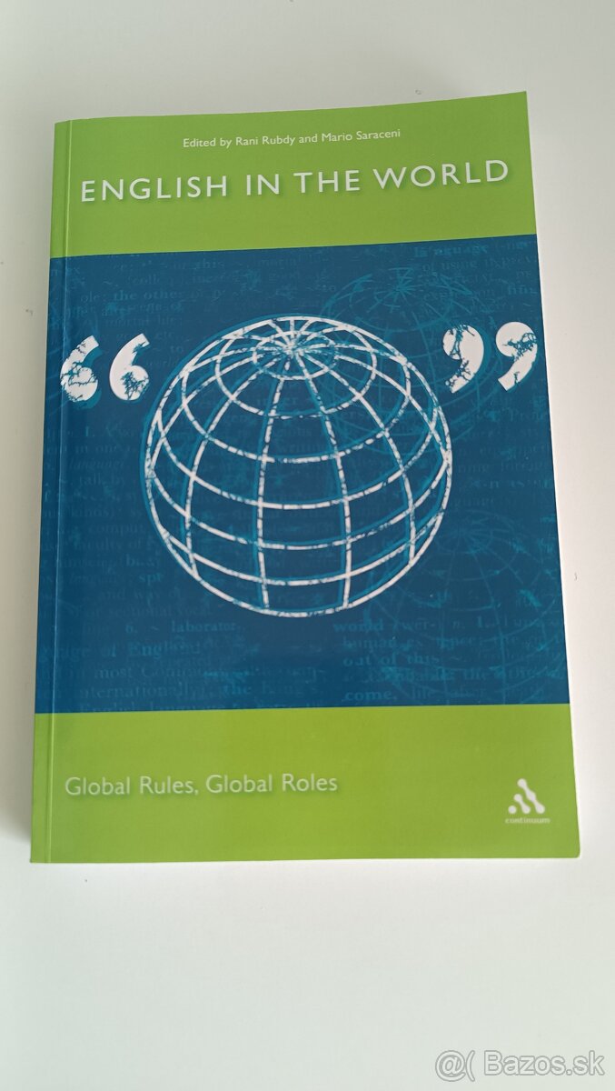 English in the world, Global rules global roles
