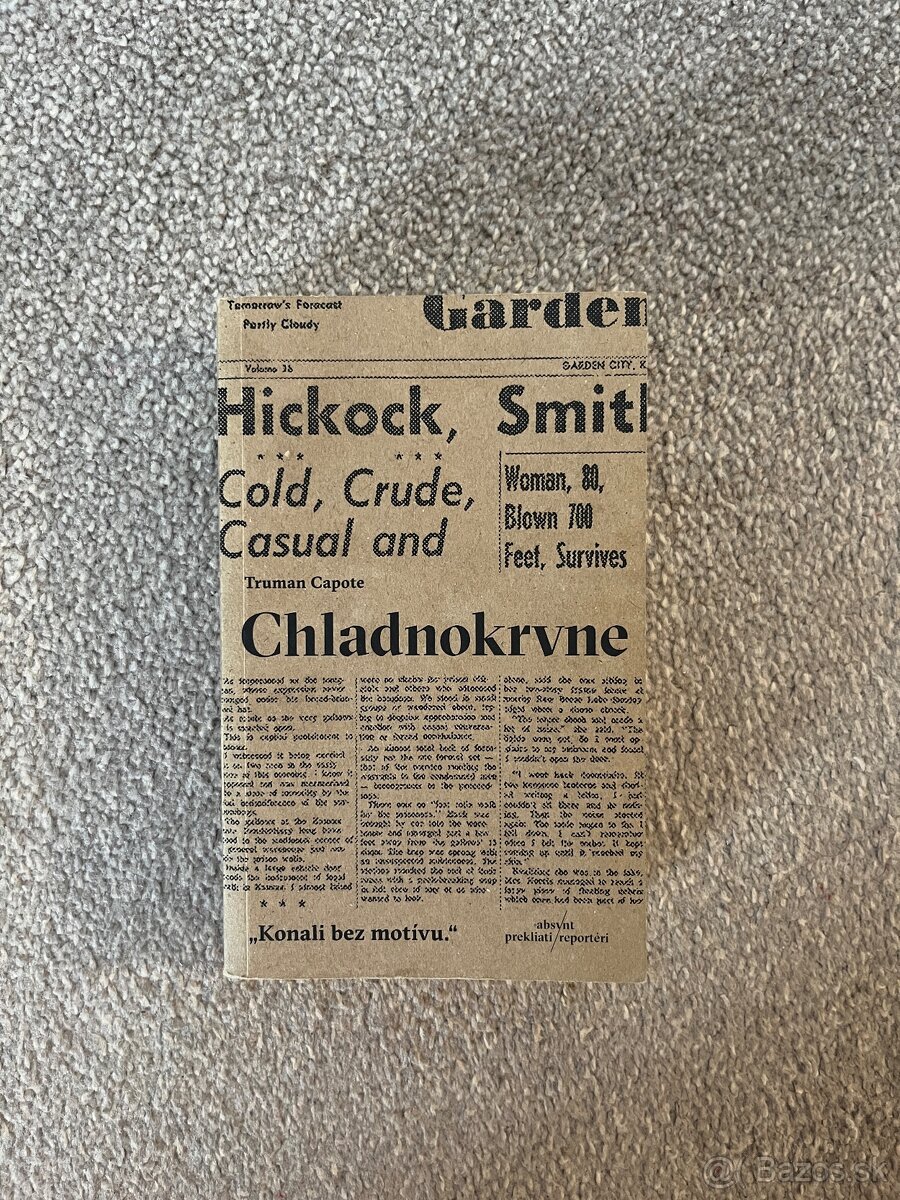 Truman Capote / Chladnokrvne