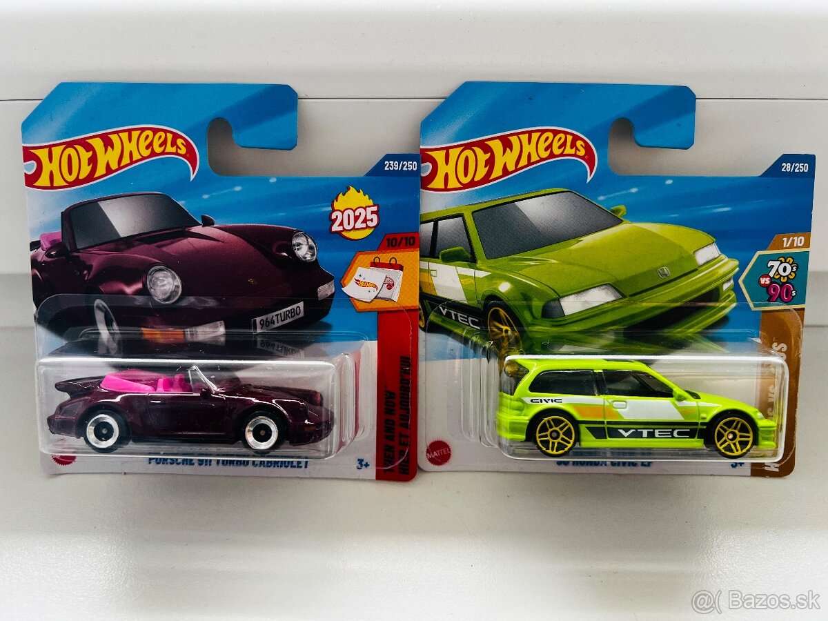 Hot wheels Porsche honda