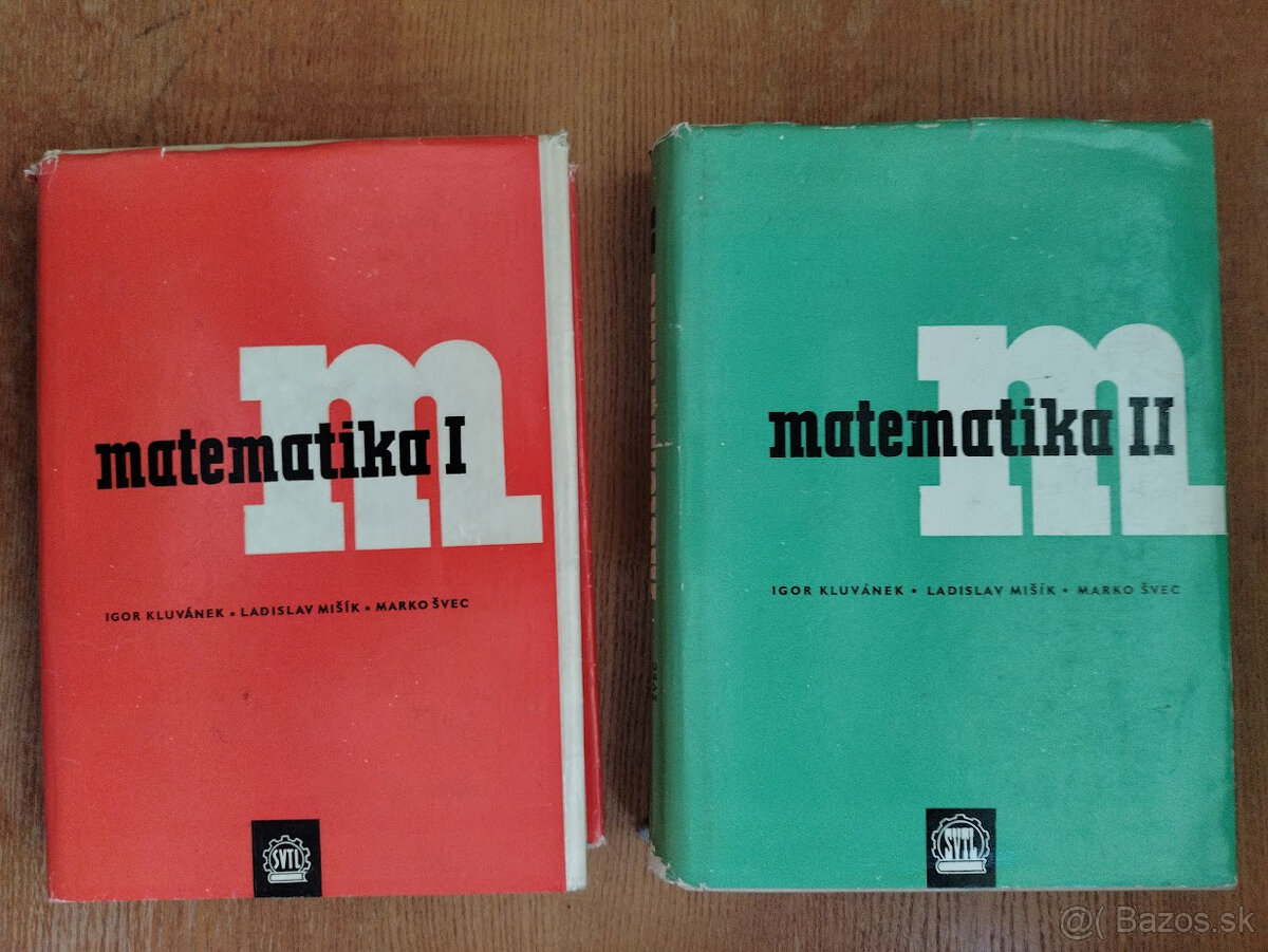 Matematika 1,2 Kluvánek, Mišík, Švec