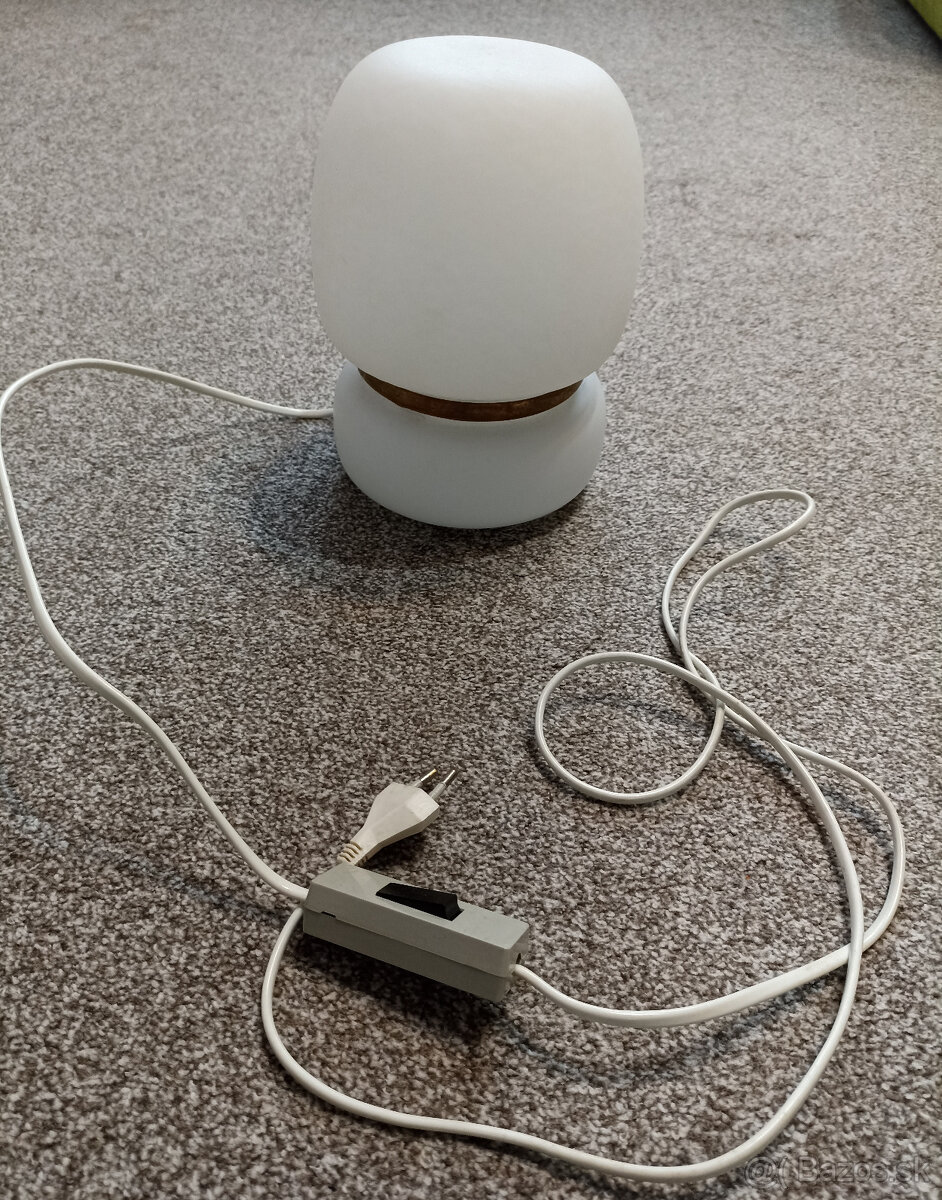 Stará retro lampička Osvětlovací sklo, Slunce seno erotika