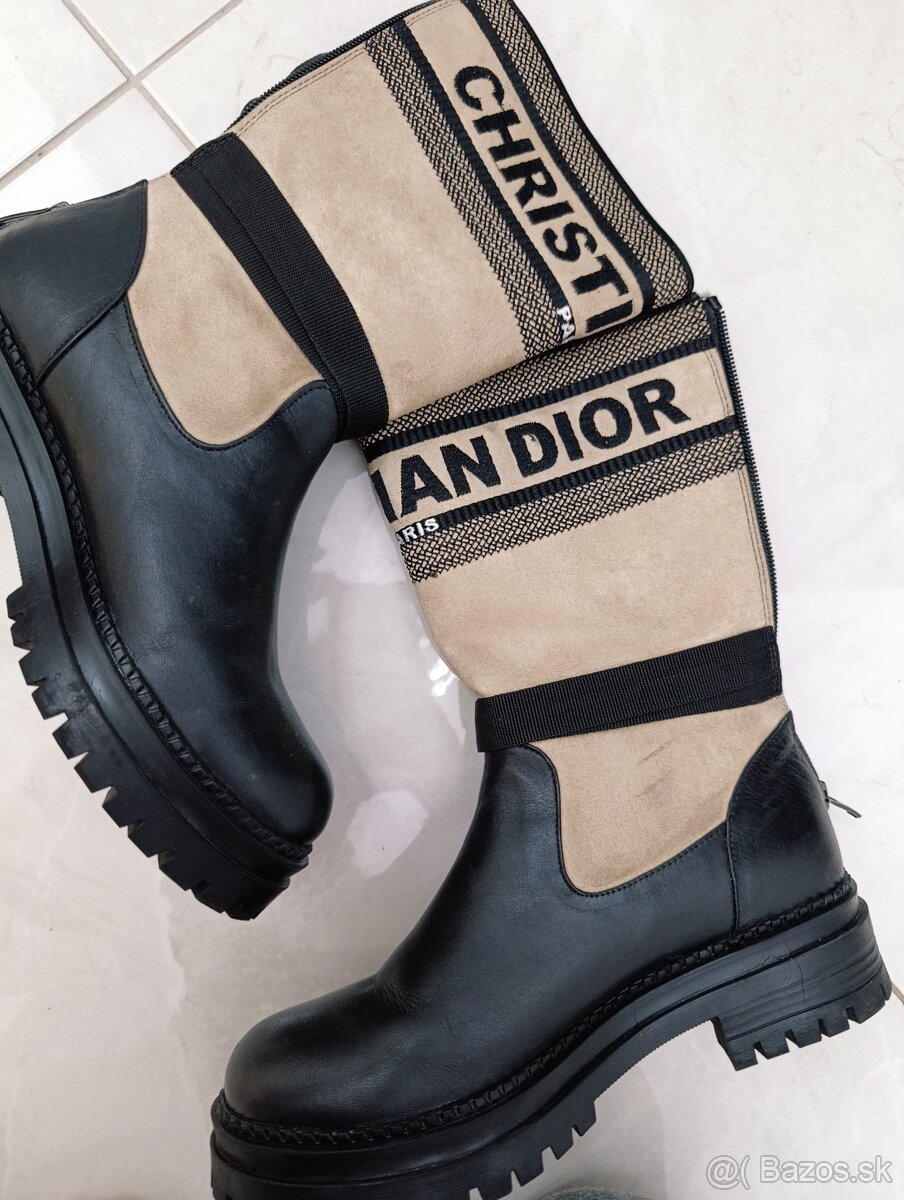 Christian Dior členkovy obuv