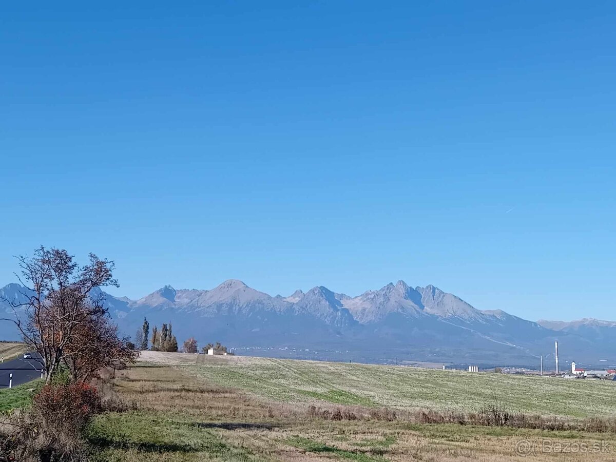 Investičné pozemky pri Poprade