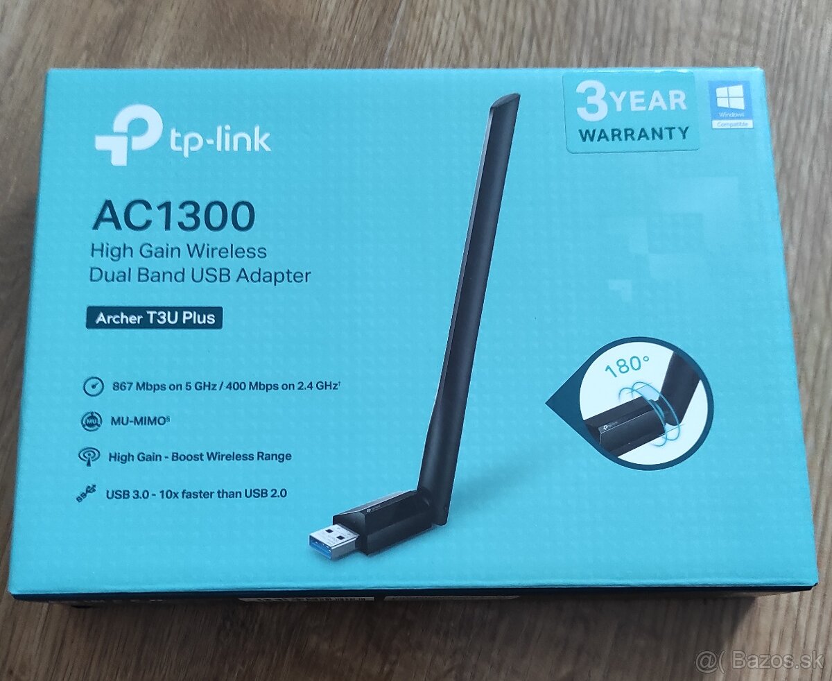 Wi-Fi adaptér TP-Link Archer T3U Plus (Archer T3U Plus)