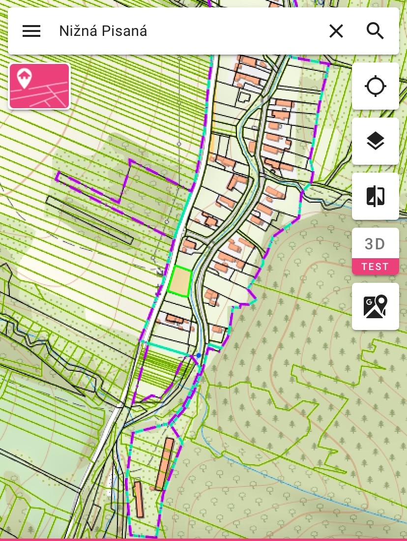 Predám pozemok v obci Nižná Písaná