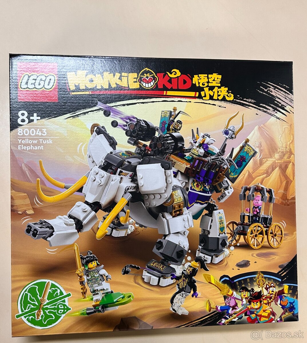 LEGO® Monkie Kid 80043 Yellow Tusk Elephant