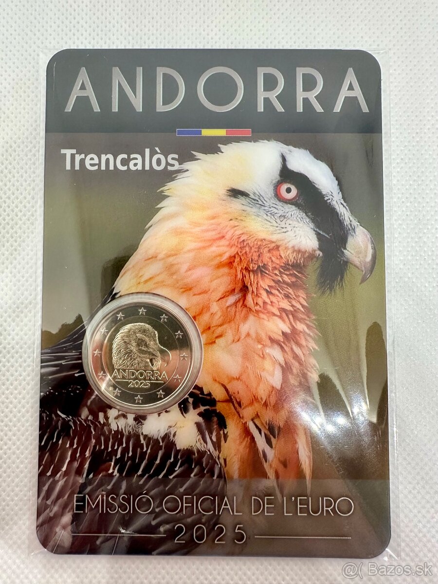 2 euro mince Andorra 2025